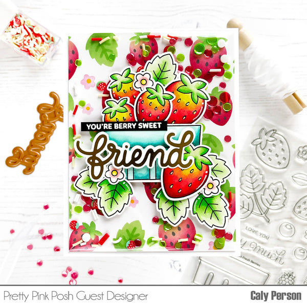 Thumbnail: Fresh Berries Clear Stamp & Die Bundle