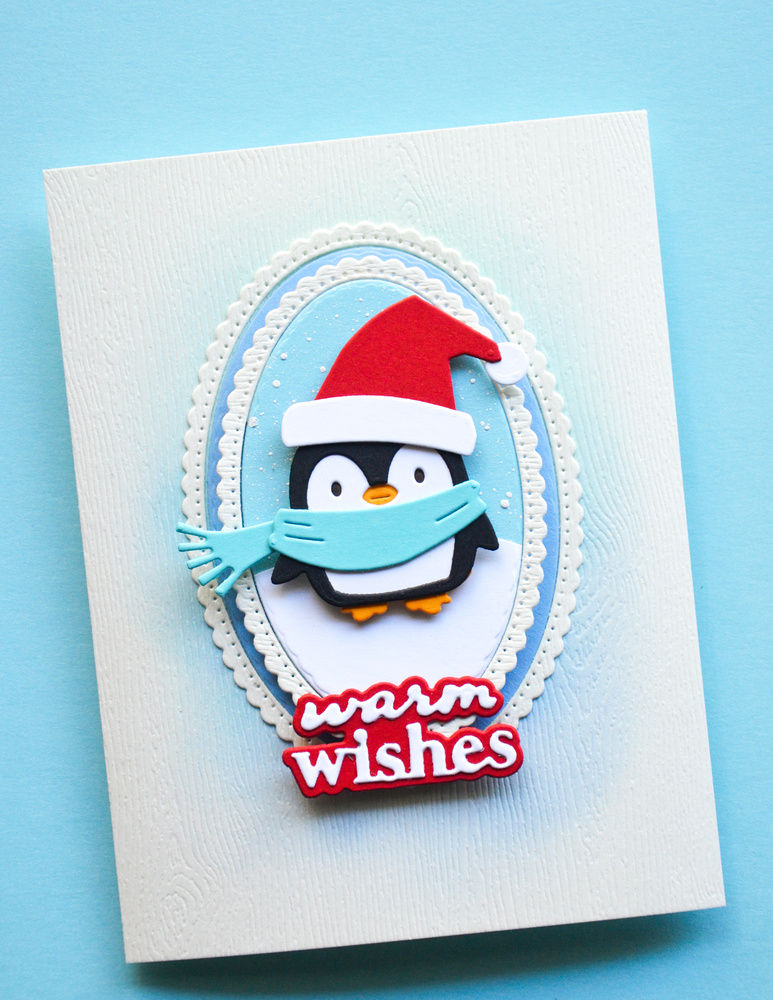 Thumbnail: Winter Wrap Penguin die