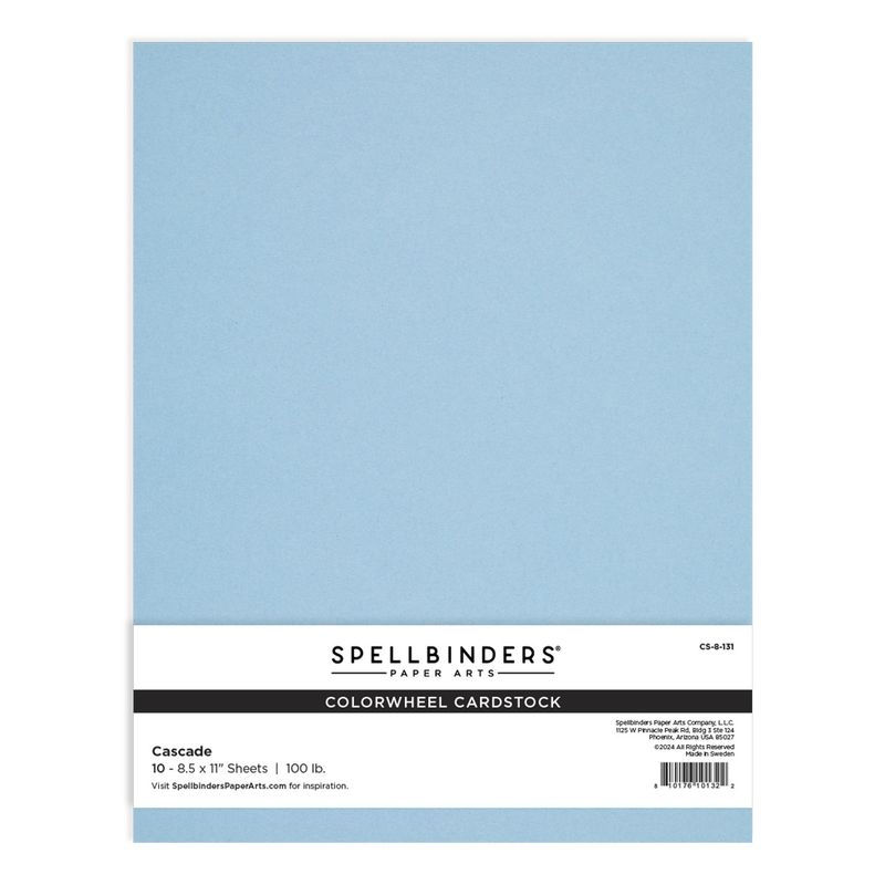 Cascade ColorWheel Cardstock 8.5" x 11" - 10 Sheets