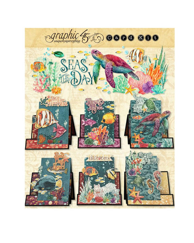 Graphic 45 Seas the Day Card Kit | CSCS