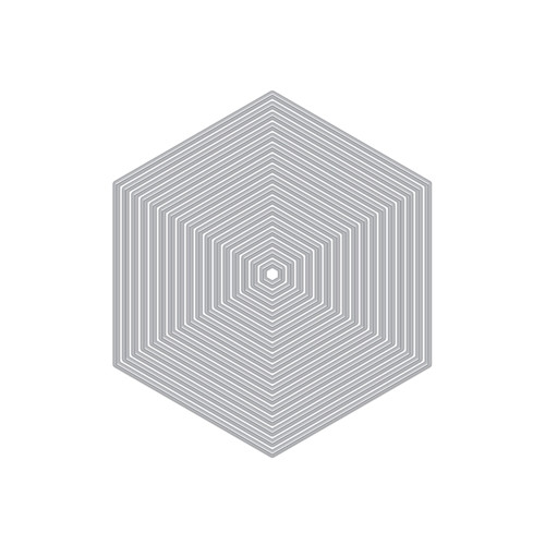 Infinity Library Hexgon Hexagon Infinity Dies | CSCS
