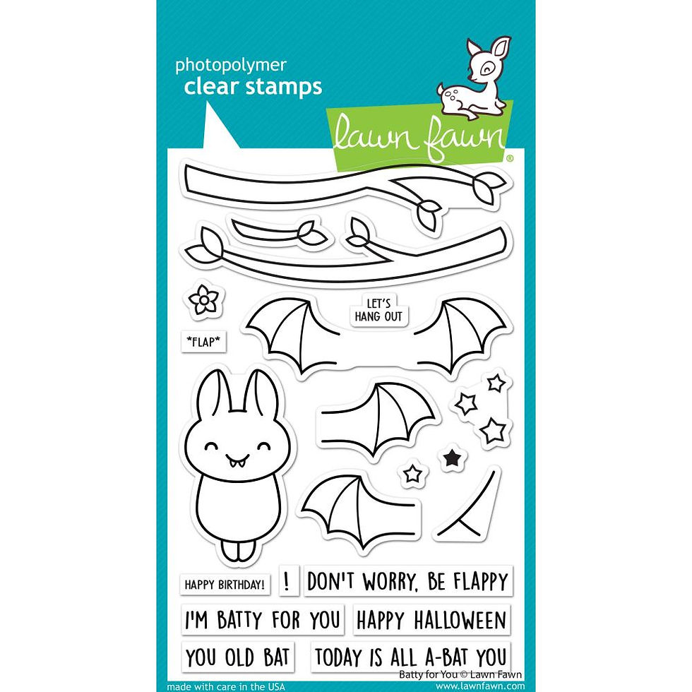 Thumbnail: Batty for You Clear Stamp & Die Bundle