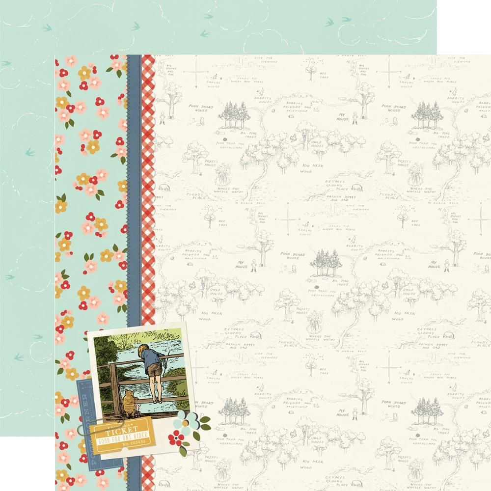 Better With Friends 12x12 Cardstock Say Cheese Pooh
