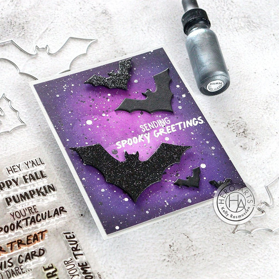 Thumbnail: Hero Arts Bat Infinity Nesting Dies