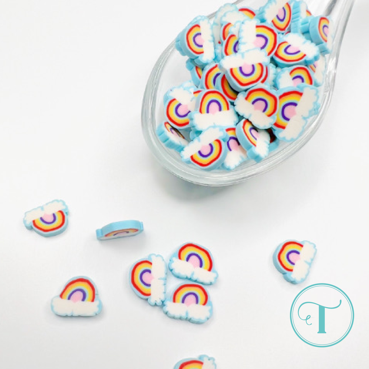 Rainbow In The Clouds Embellishment Mix