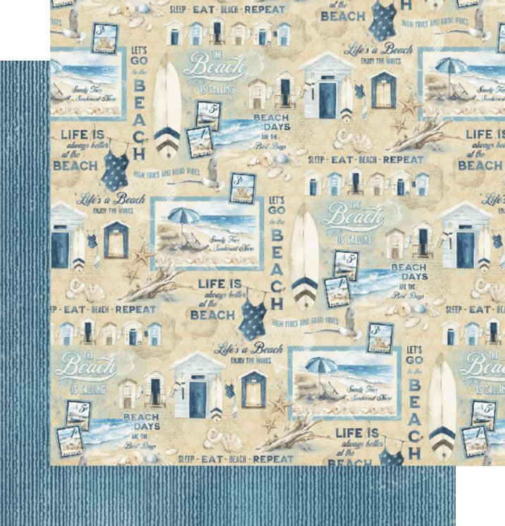 Thumbnail: The Beach is Calling 12"x12" Collection Pack