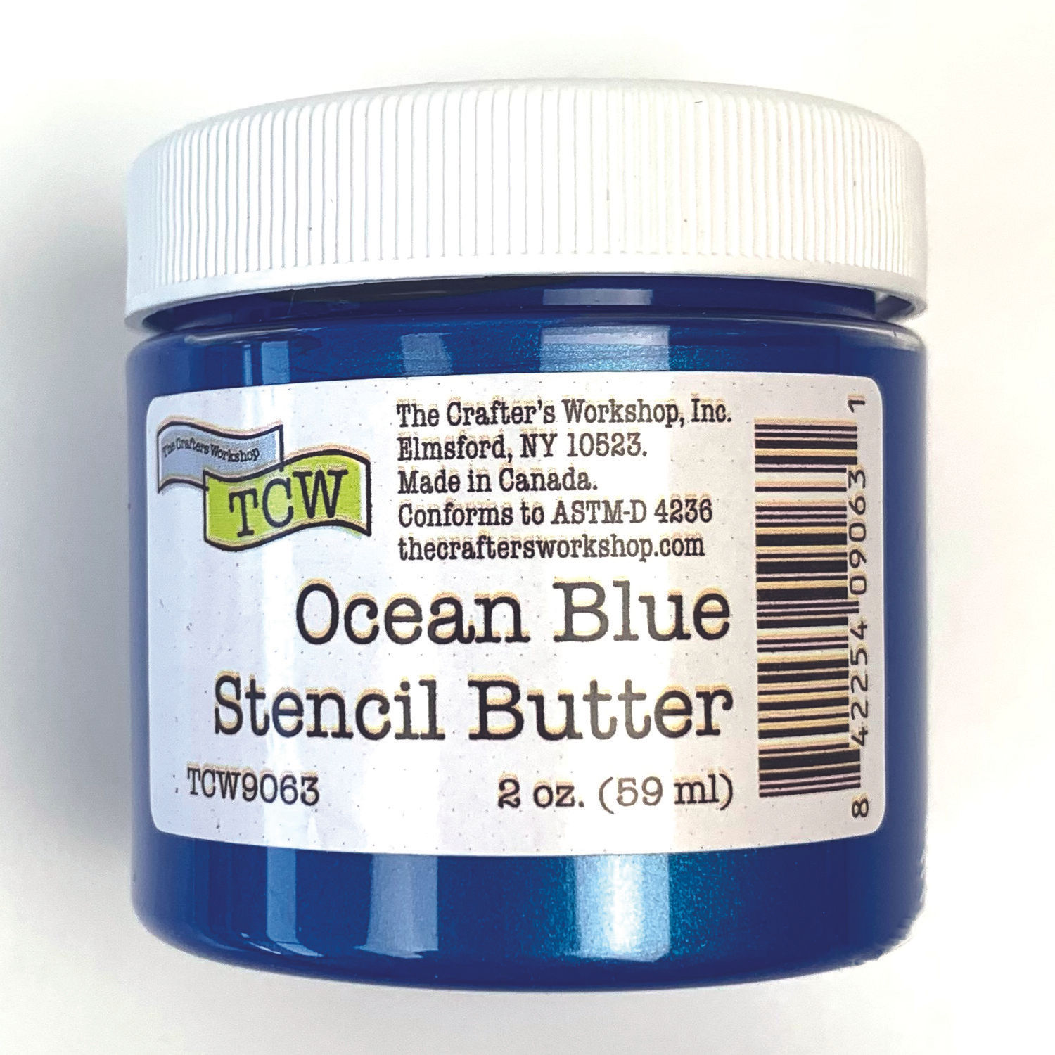 Ocean Blue Stencil Butter 2 oz.