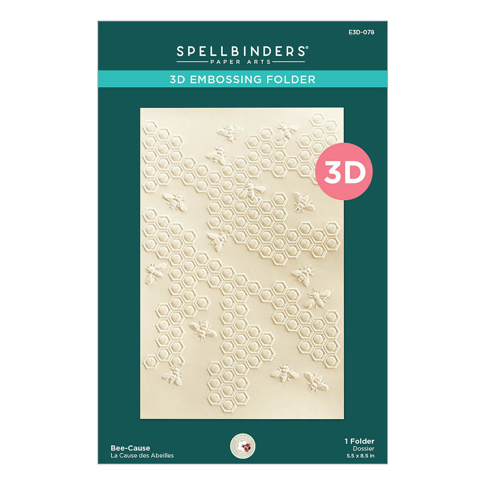 Thumbnail: Bee-Cause 3D Embossing Folder