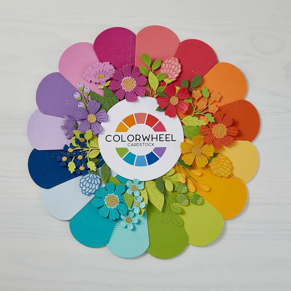 Full 48 ColorWheel Cardstock Pack 8.5" x 11" - 1 each