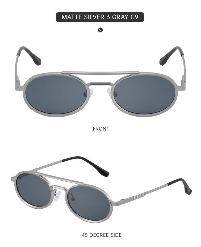 Miniatura: Valentina™ – Gafas Ovaladas Vintage para Mujer