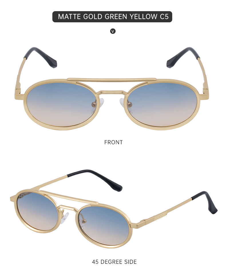 Miniatura: Valentina™ – Gafas Ovaladas Vintage para Mujer