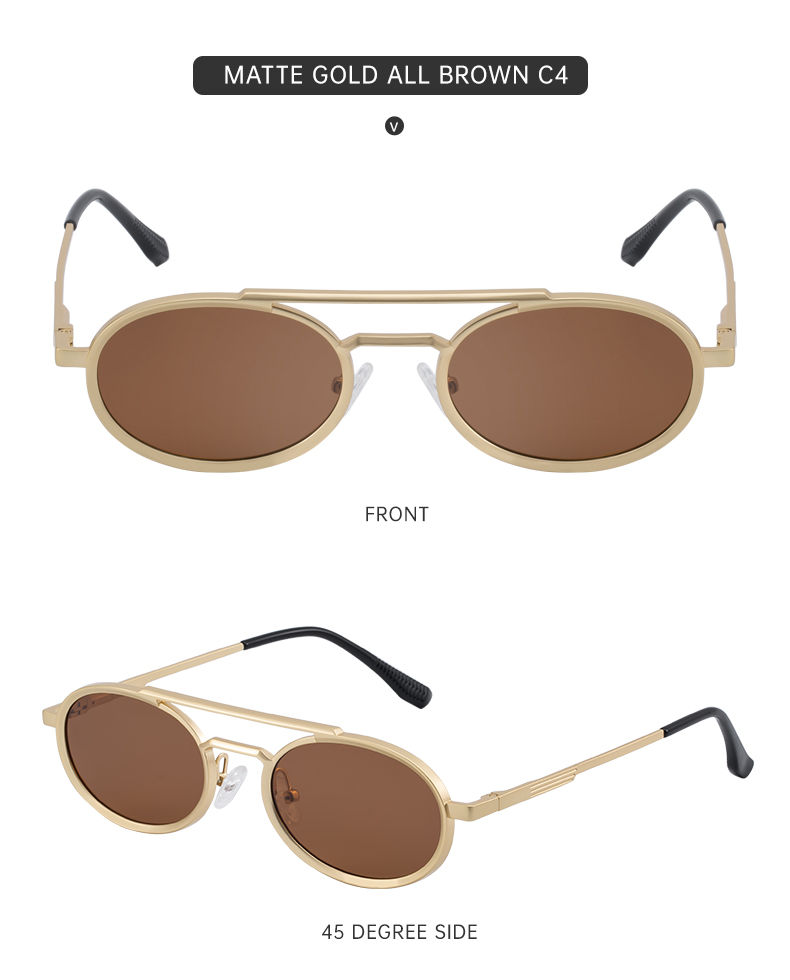 Miniatura: Valentina™ – Gafas Ovaladas Vintage para Mujer