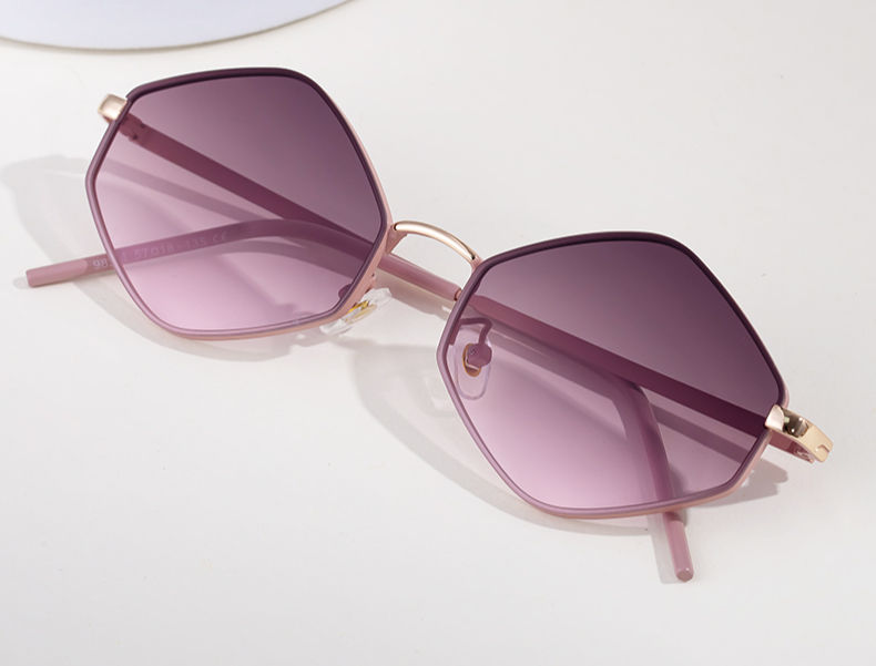 Miniatura: Amatista™ – Gafas Hexagonales Vintage para Mujer