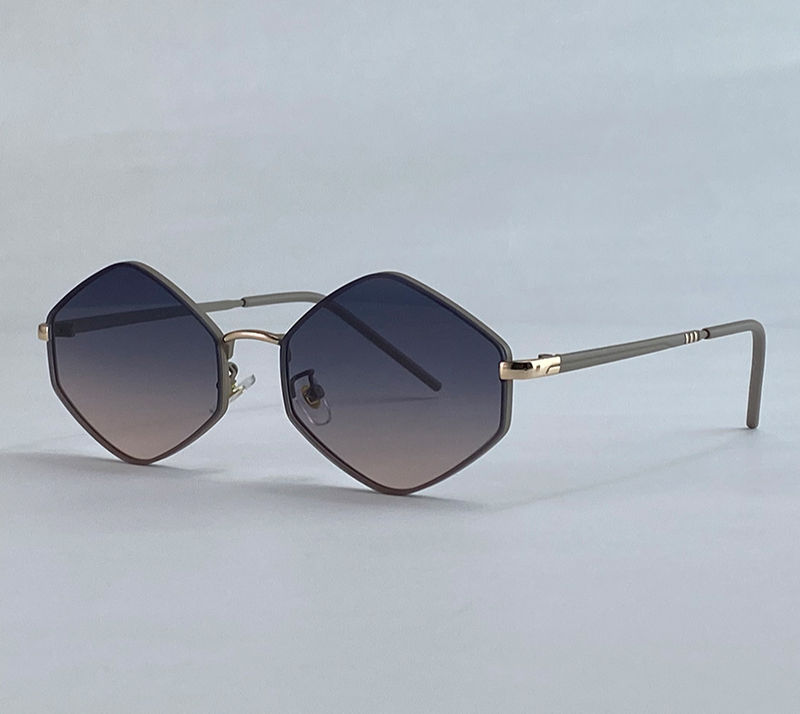 Miniatura: Amatista™ – Gafas Hexagonales Vintage para Mujer