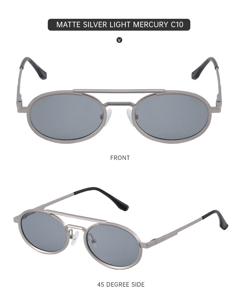 Miniatura: Valentina™ – Gafas Ovaladas Vintage para Mujer