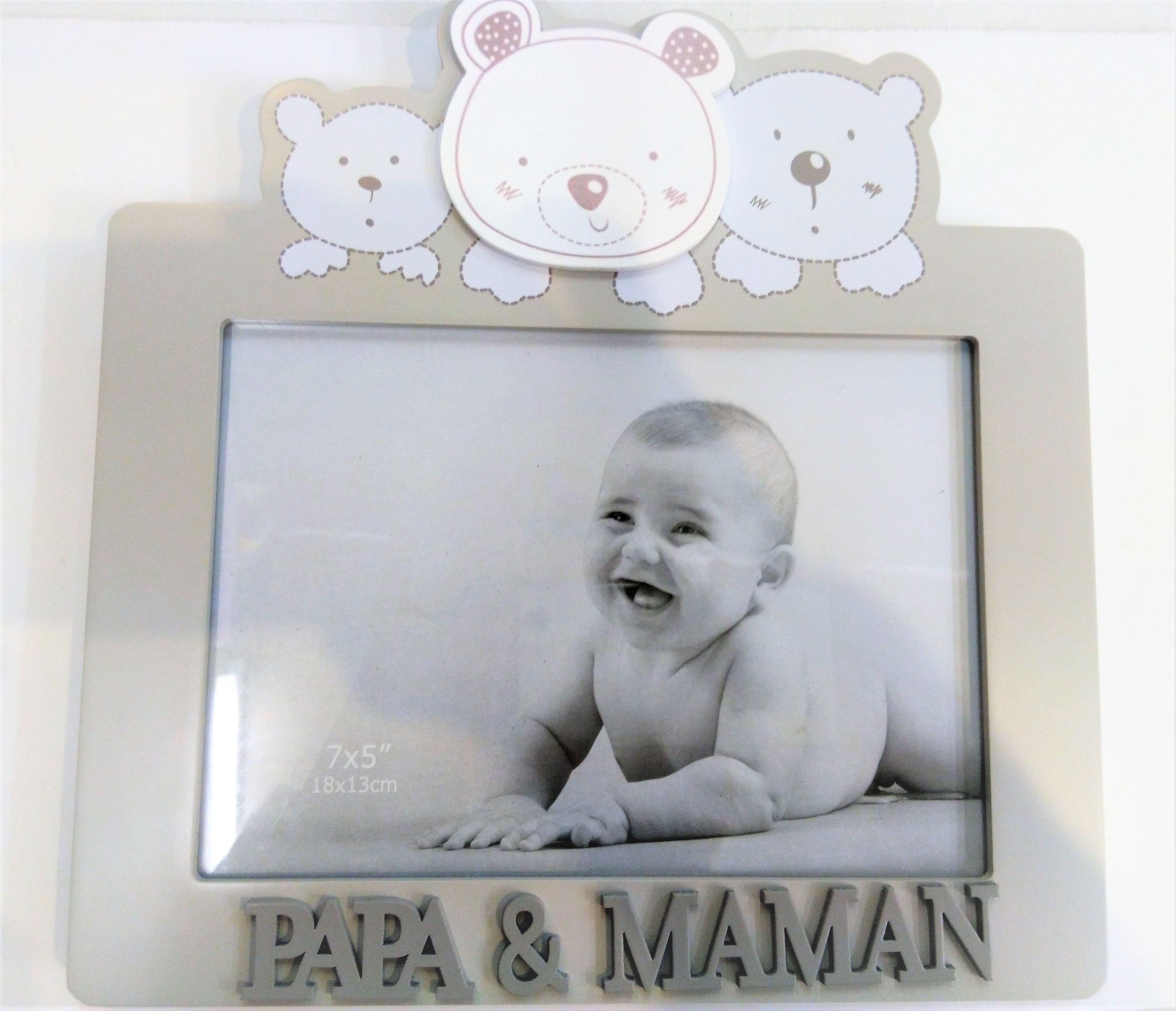 Cadre ourson Mamy&Papy