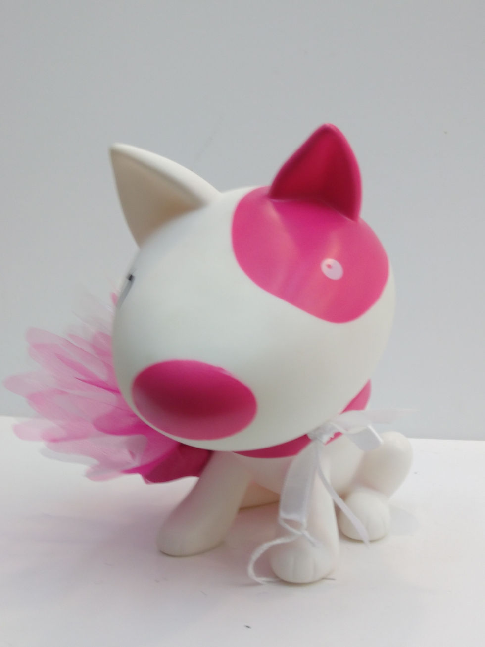 Tirelire chien Jack rose