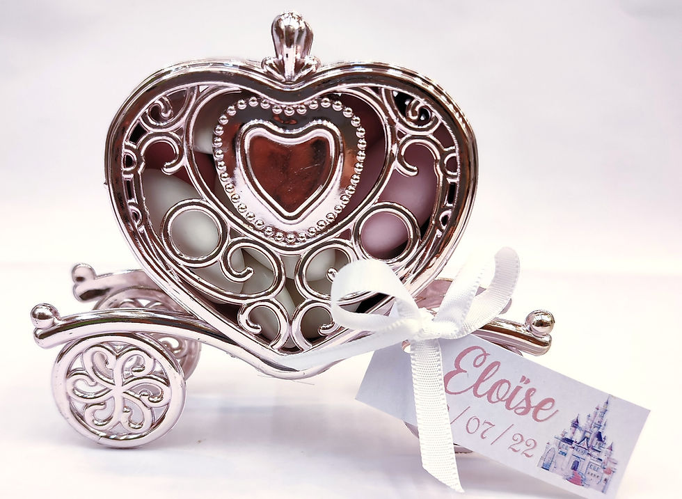 Carrosse plexi Rose Gold