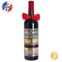 Bouteille Vin " Cuvée de Beau-Papa"