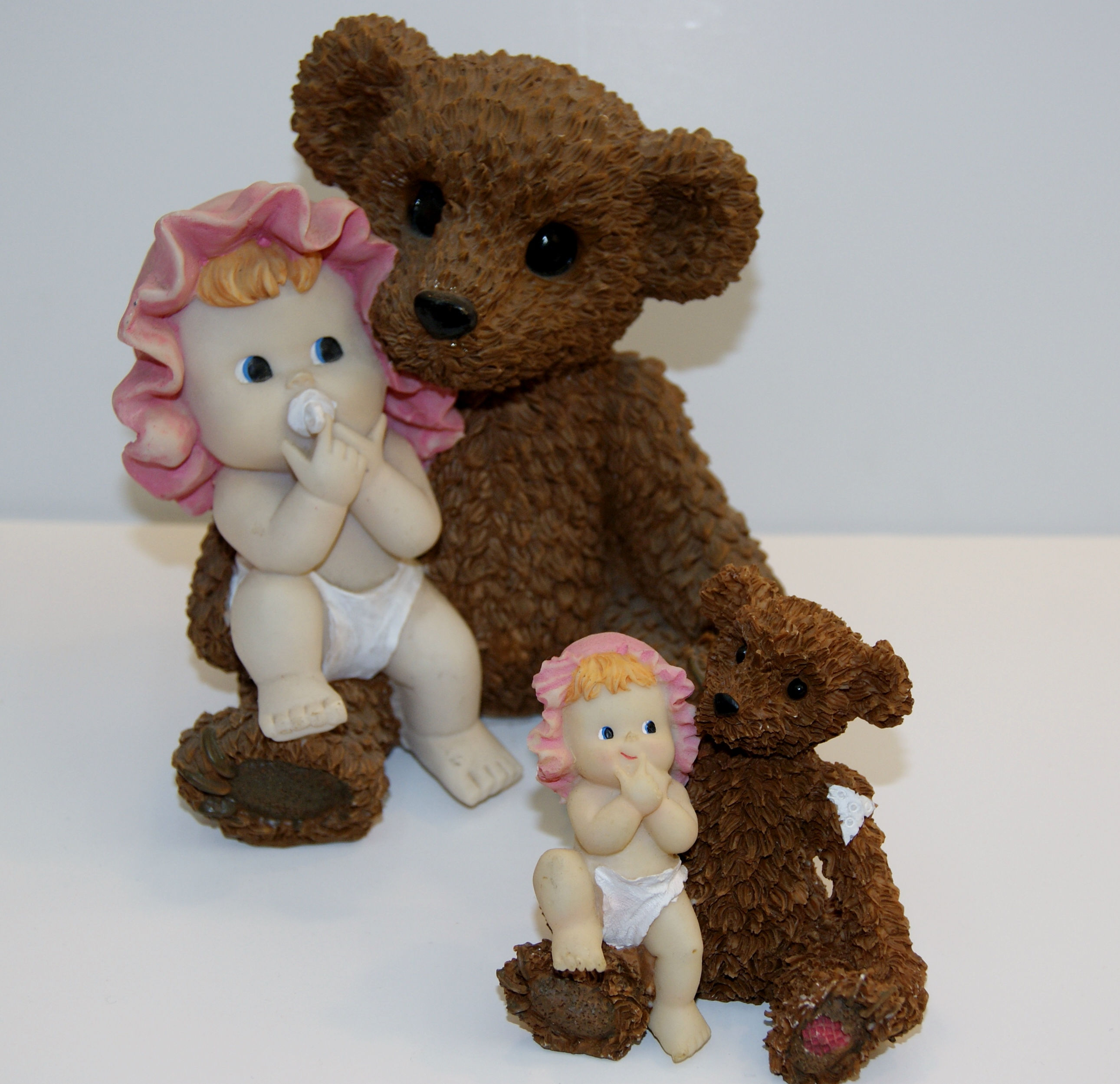 Ourson + fille charlotte GM