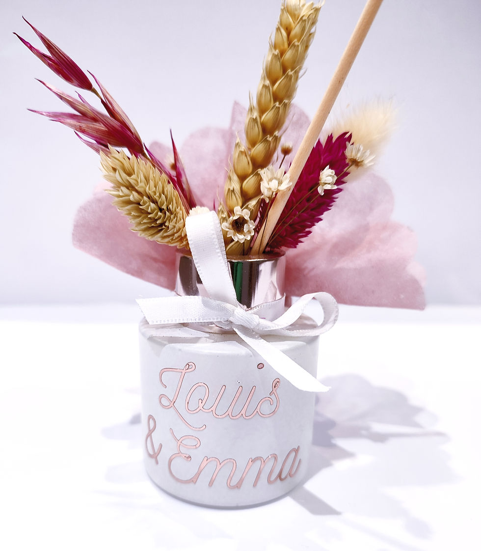 Diffuseur Fleurs séchées personnalisé