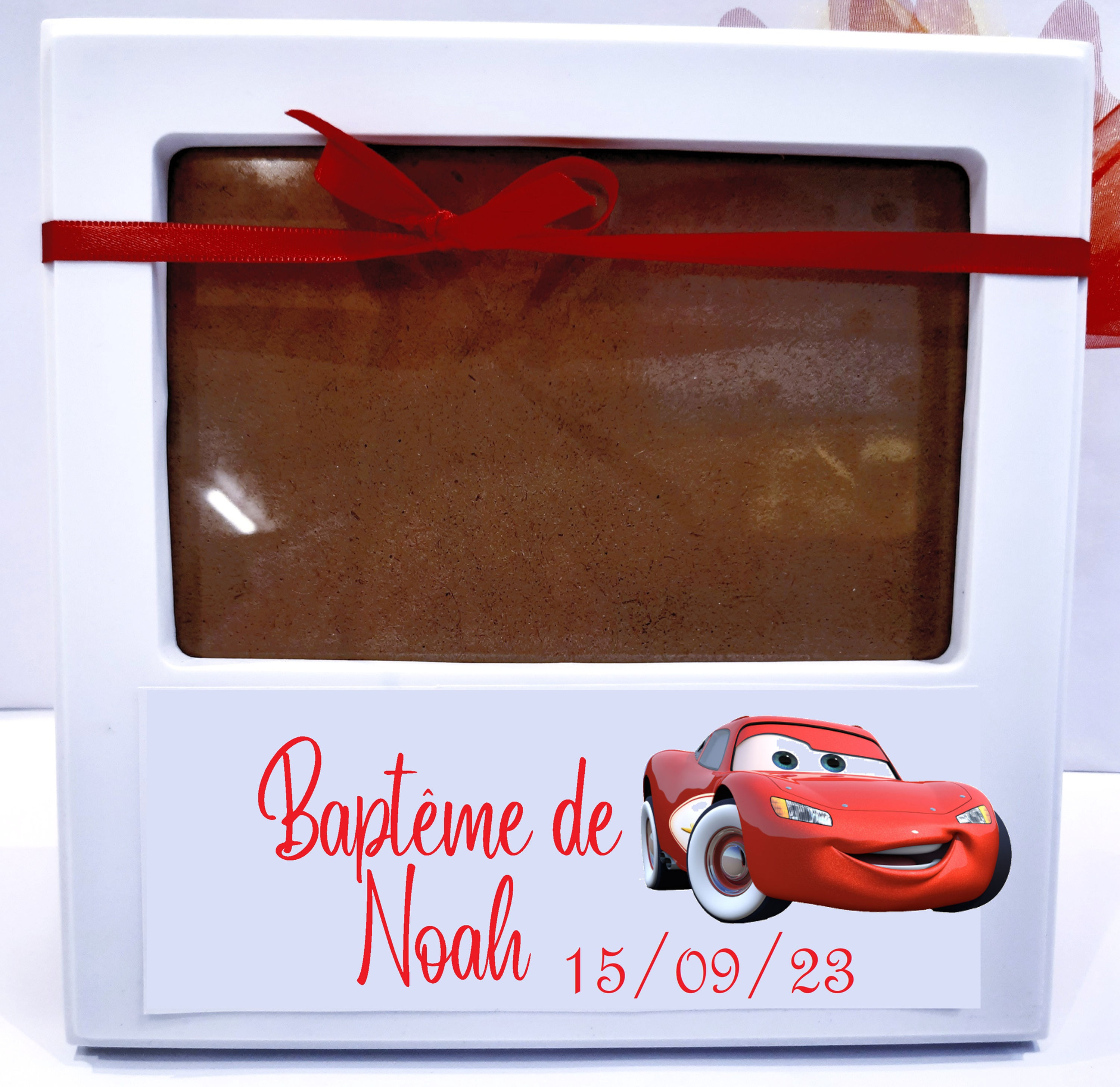 Cadre CARS Flash Mcqueen personnalisé