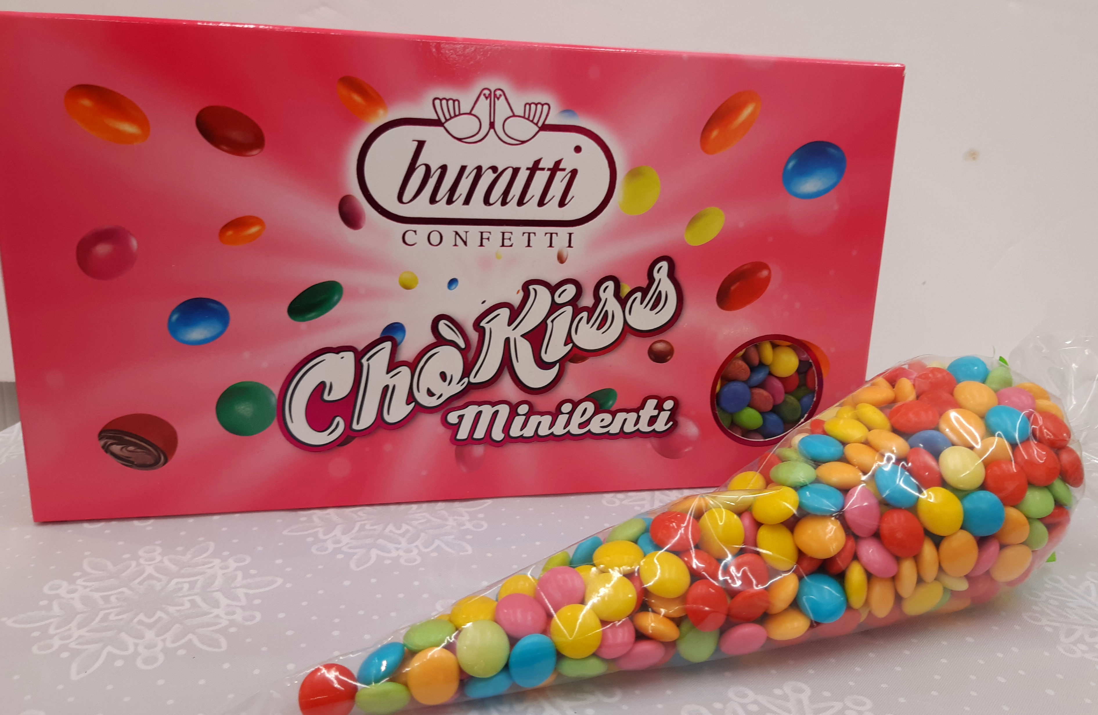 250 grs Dragées confettis mélangés