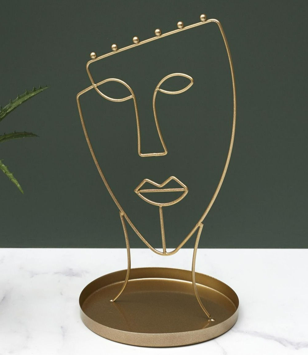 Porte bijoux visage