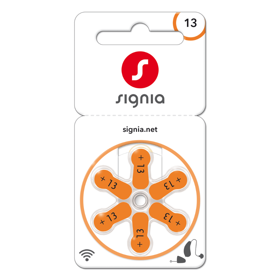 Hörgerätebatterien Signia 13