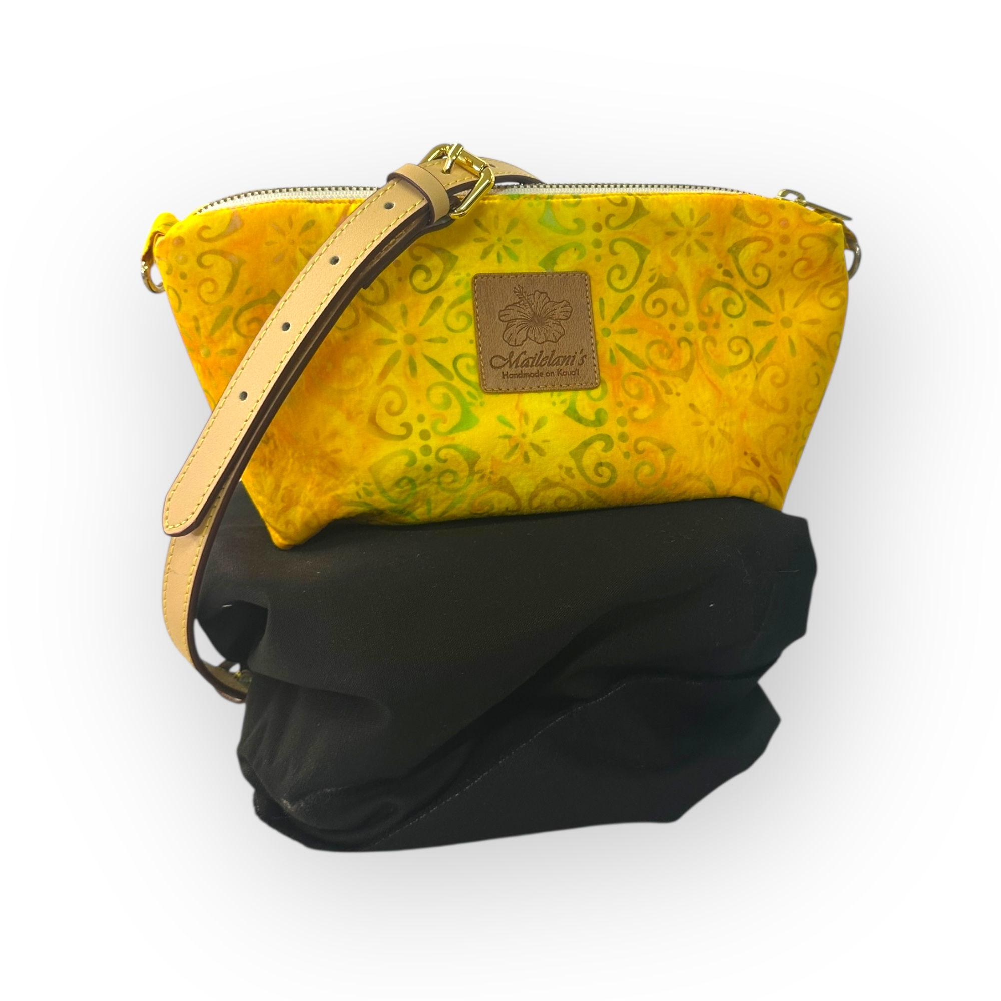Yellow Batik Nani Bag - Small