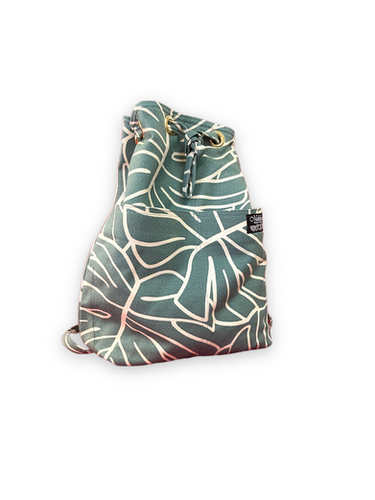 Minimalist Backpack - Midnight Monstera main image 0