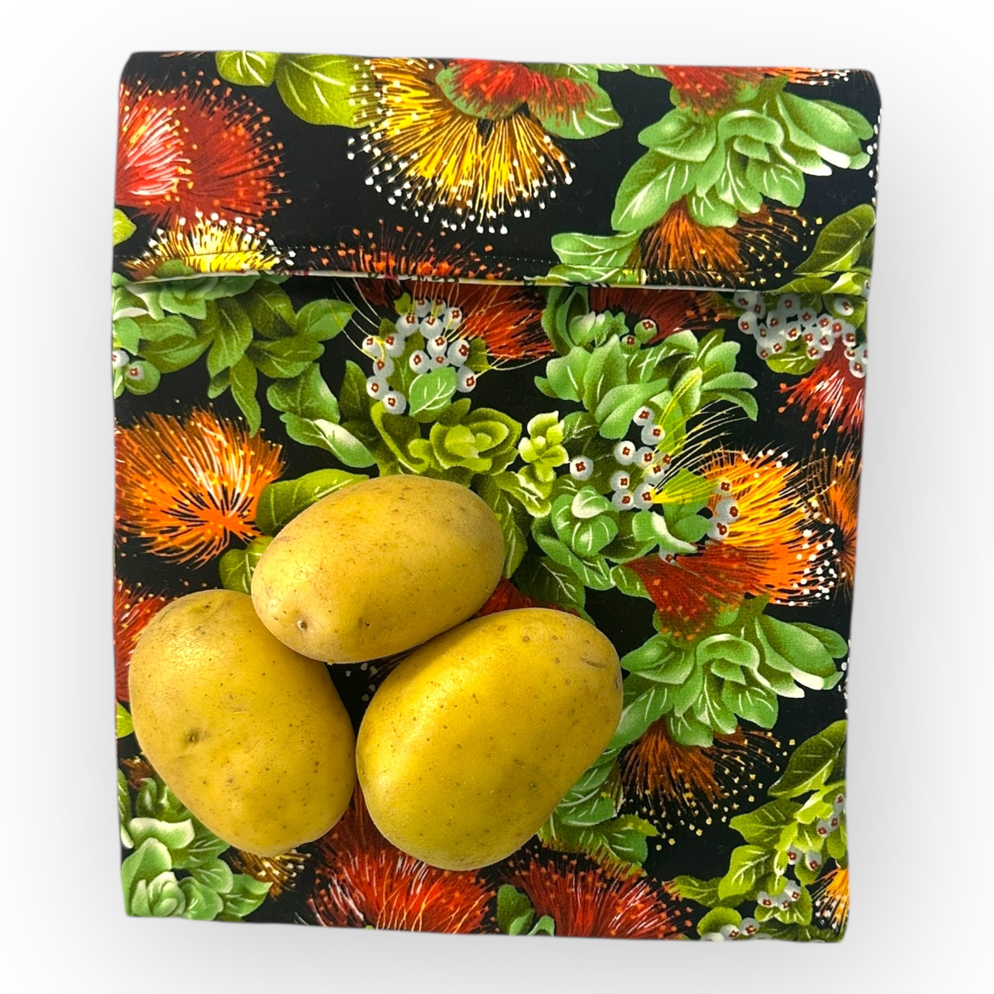 Lehua in Black Microwave Potato Bag