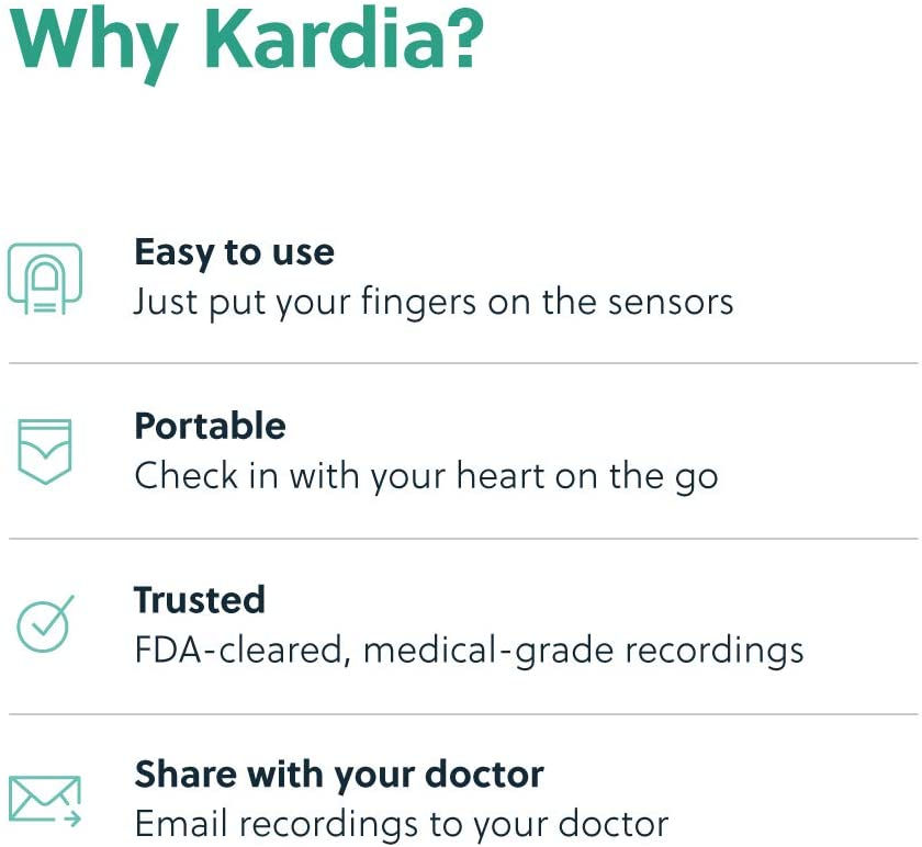 Thumbnail: KardiaMobile Personal ECG Device and Heart Monitor -