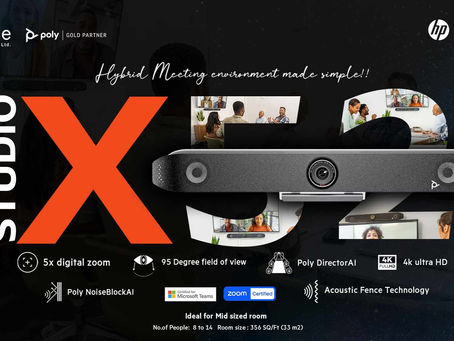 Hybrid Meetings, Simplified: Poly Studio X52 Leads the Way to Efficiency