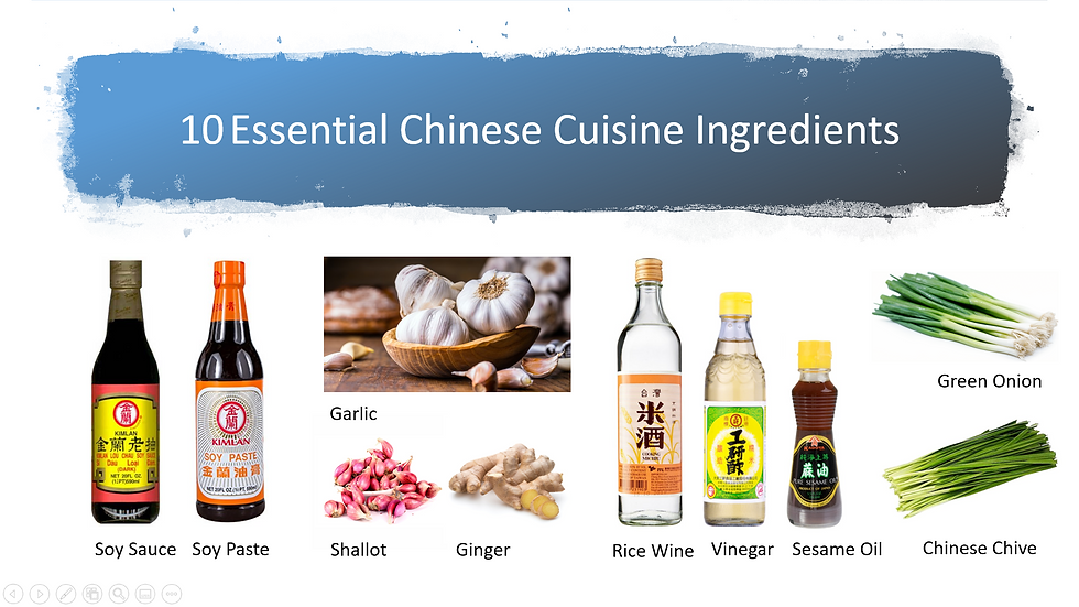 10 Essential Chinese Cuisine Ingredients