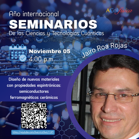 Seminario V: Diseño de nuevos materiales con propiedades espintrónicas: semiconductores ferromagnéticos cerámicos

