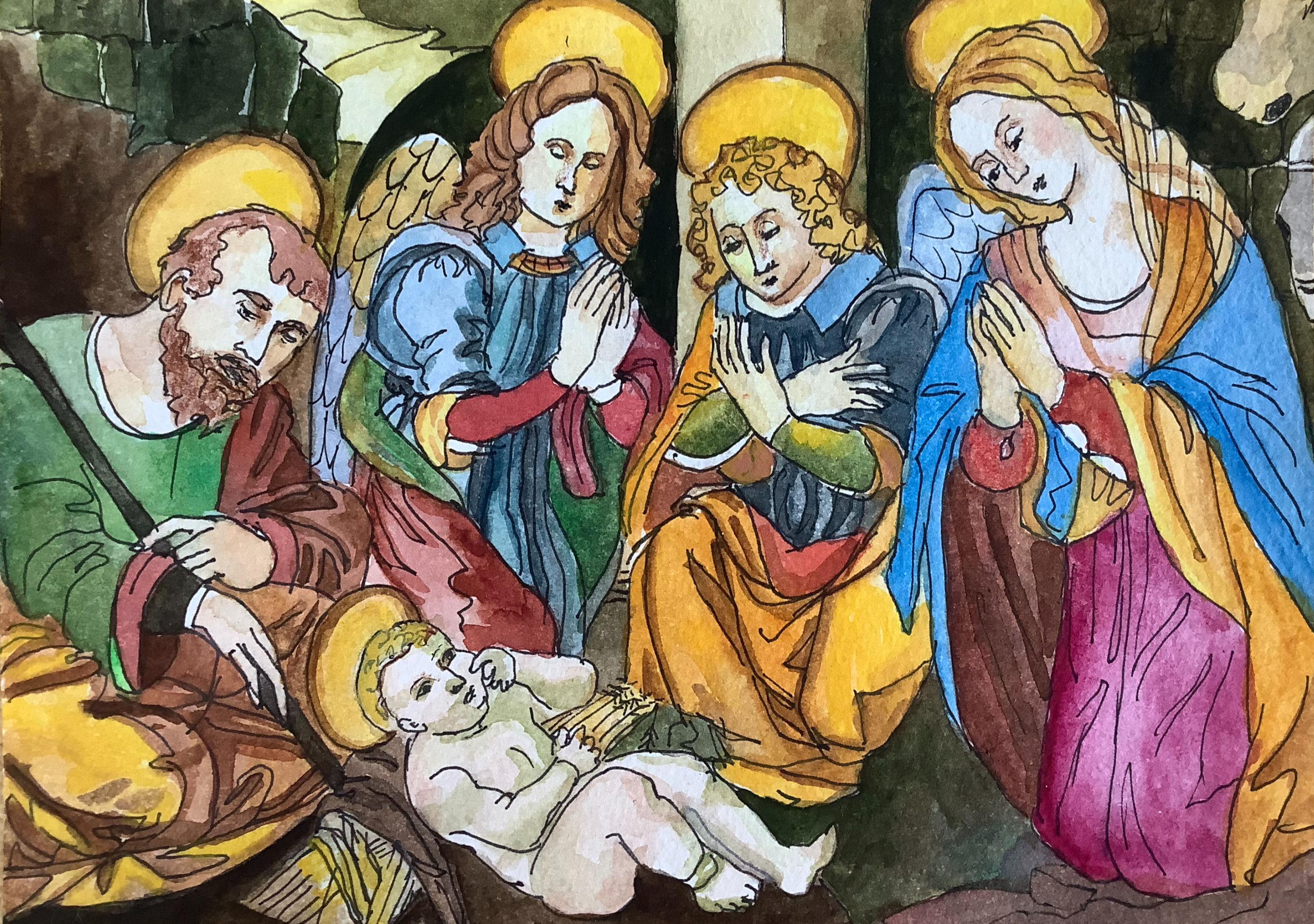The Nativity Christmas - Pack of 20