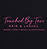 business logo, lashes,l hair, lash extentins, touched by tavi, beauty salon, beauty services, brows, lashes, lash extentions