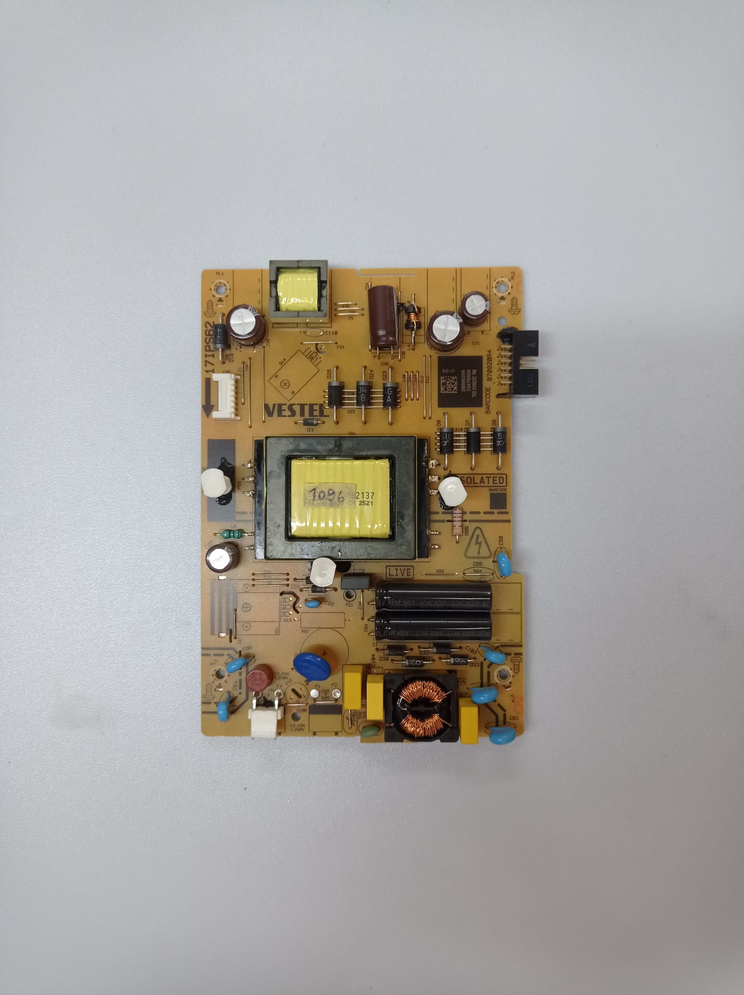 17IPS62, 23476926 POWER BOARD, HI-LEVEL 39HL550
