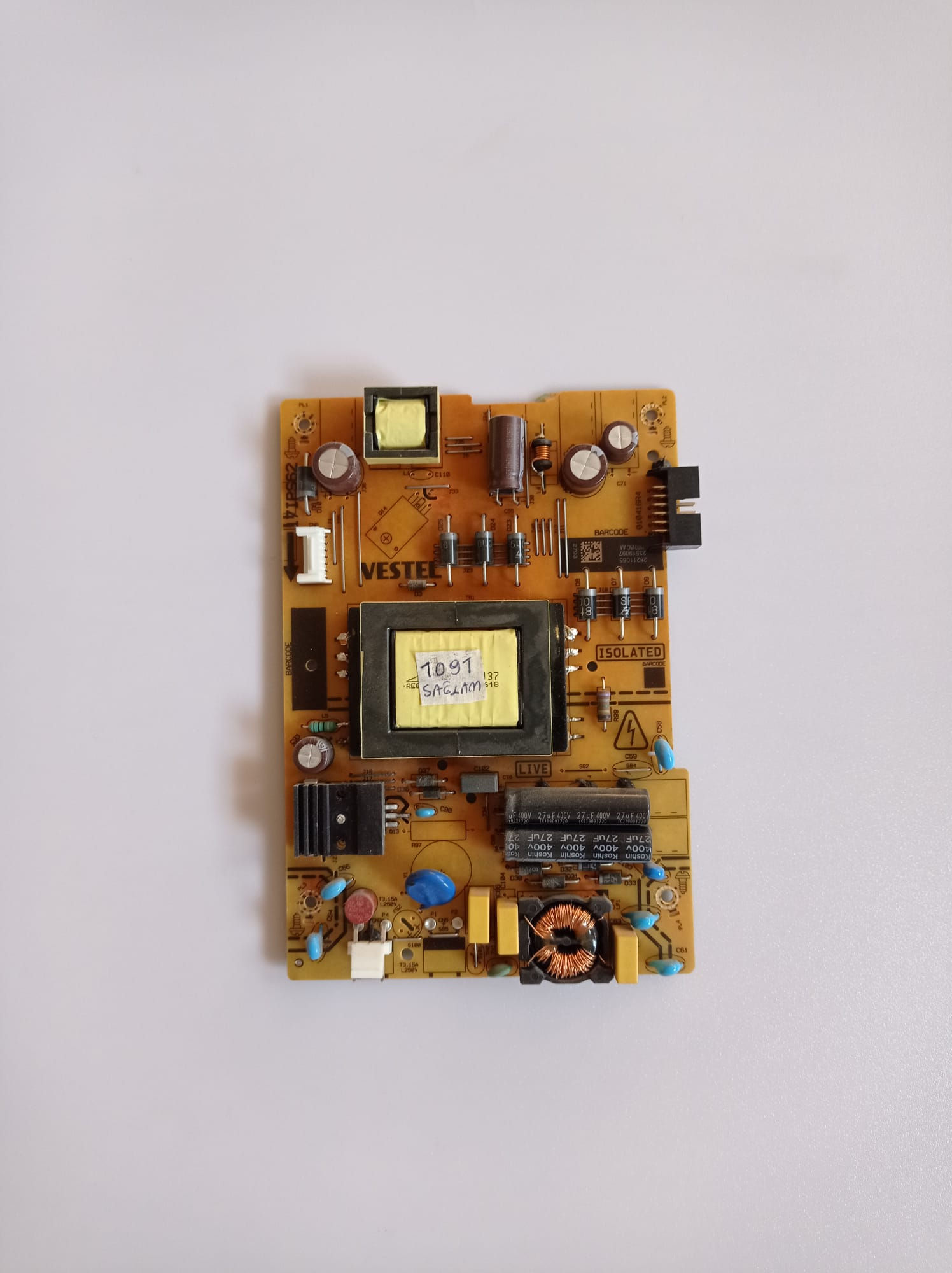 17IPS62, 23519097 POWER BOARD, TOSHIBA 43L2863DAT