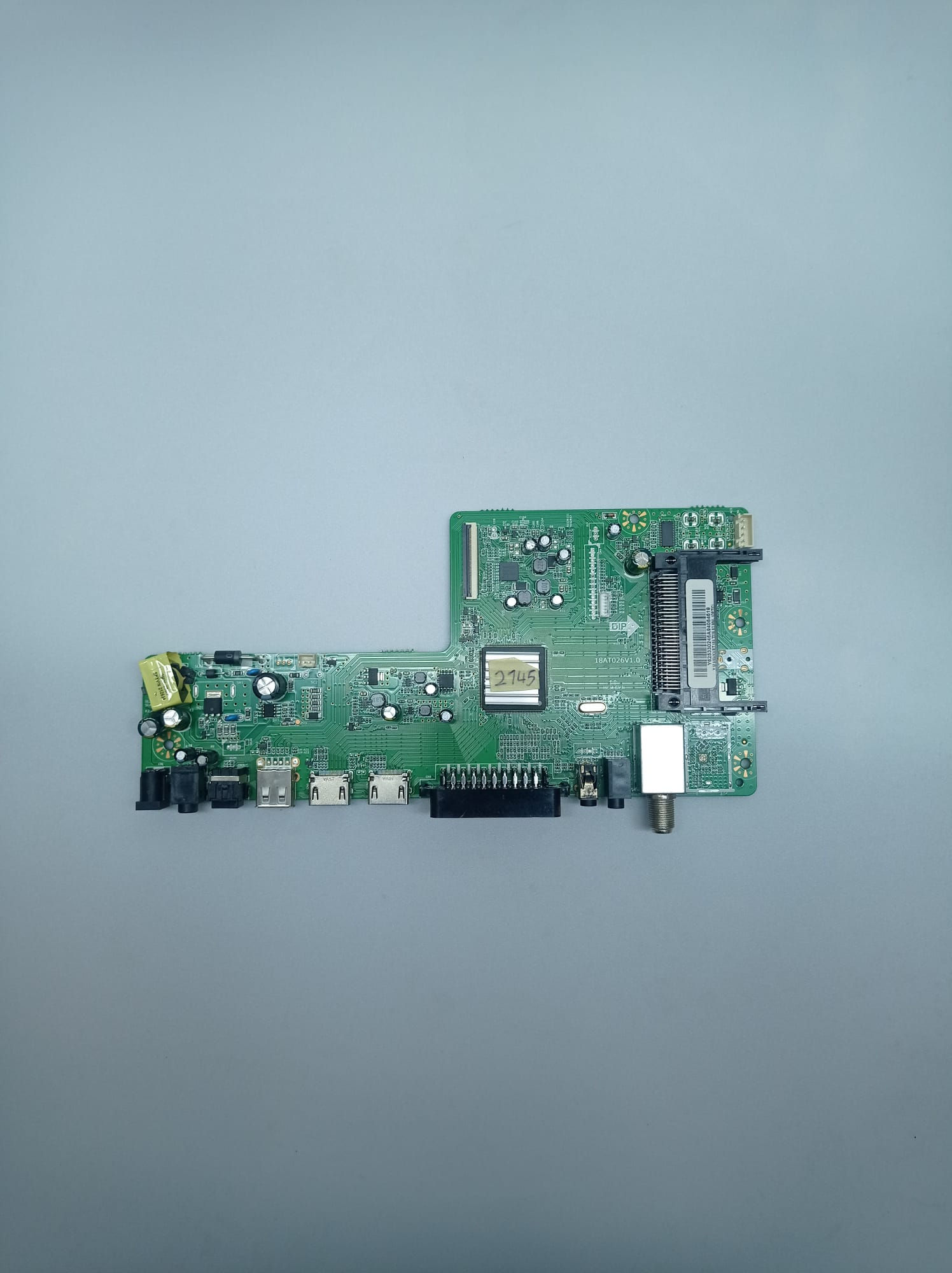 18AT026V1.0 MAİN BOARD ANAKART, AXEN AX32DAB04/0202 (SIFIR AYARINDA)