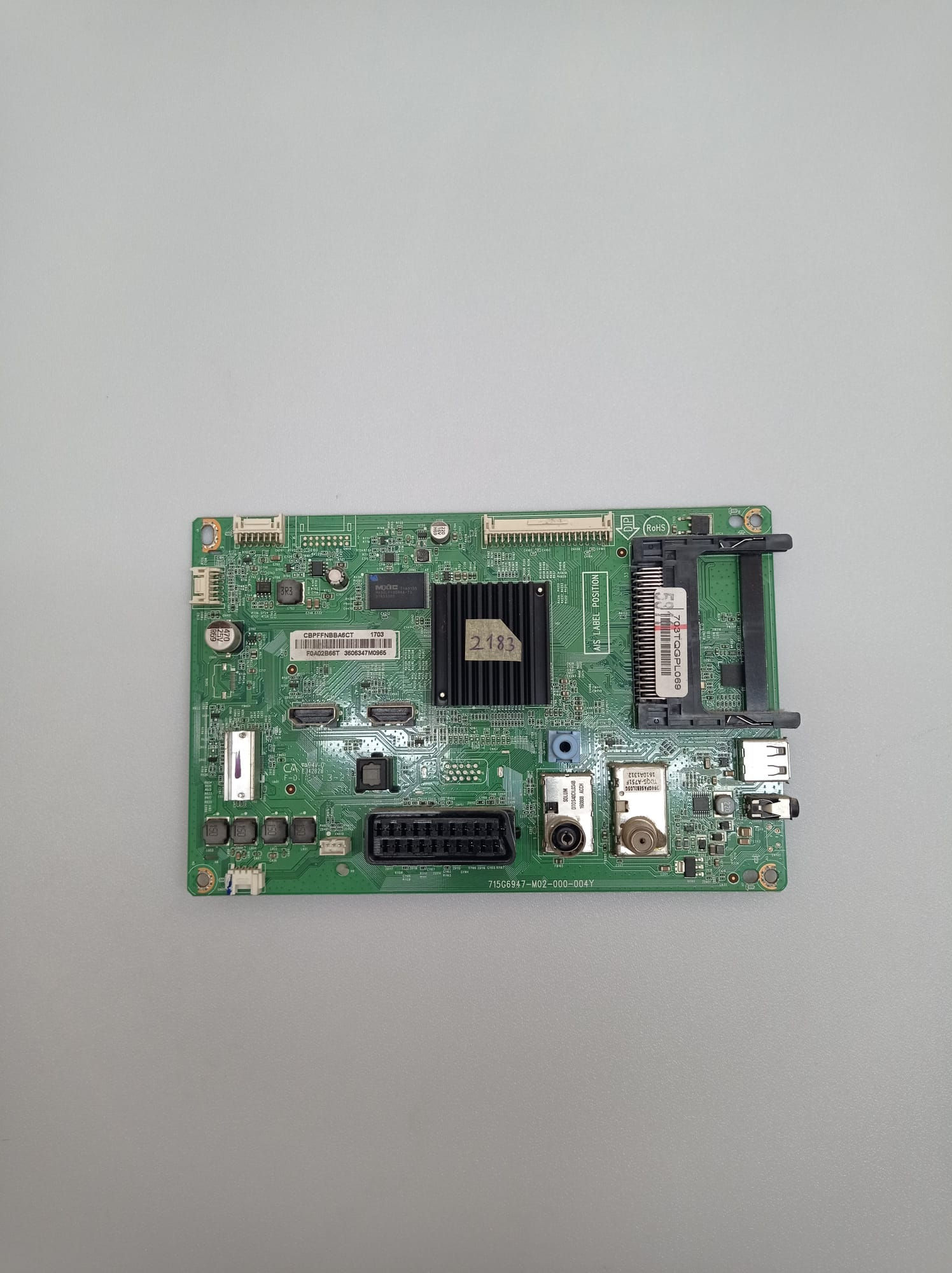 715G6947-M02-000-004Y MAİN BOARD ANAKART, PHİLİPS 40PFK4101/12