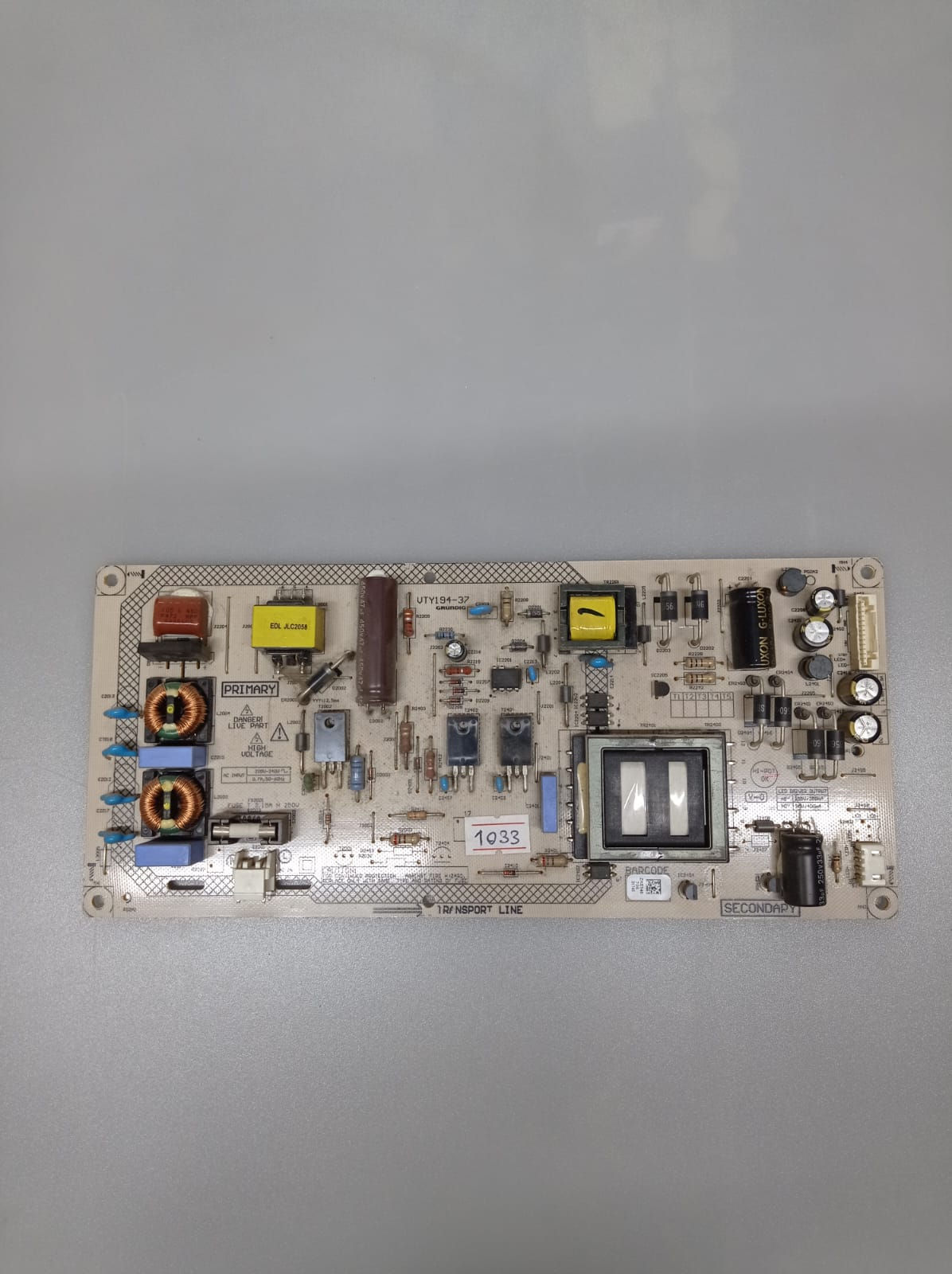 VTY194-37, ZKE140 POWER BOARD, ARÇELİK A40-LB-5533