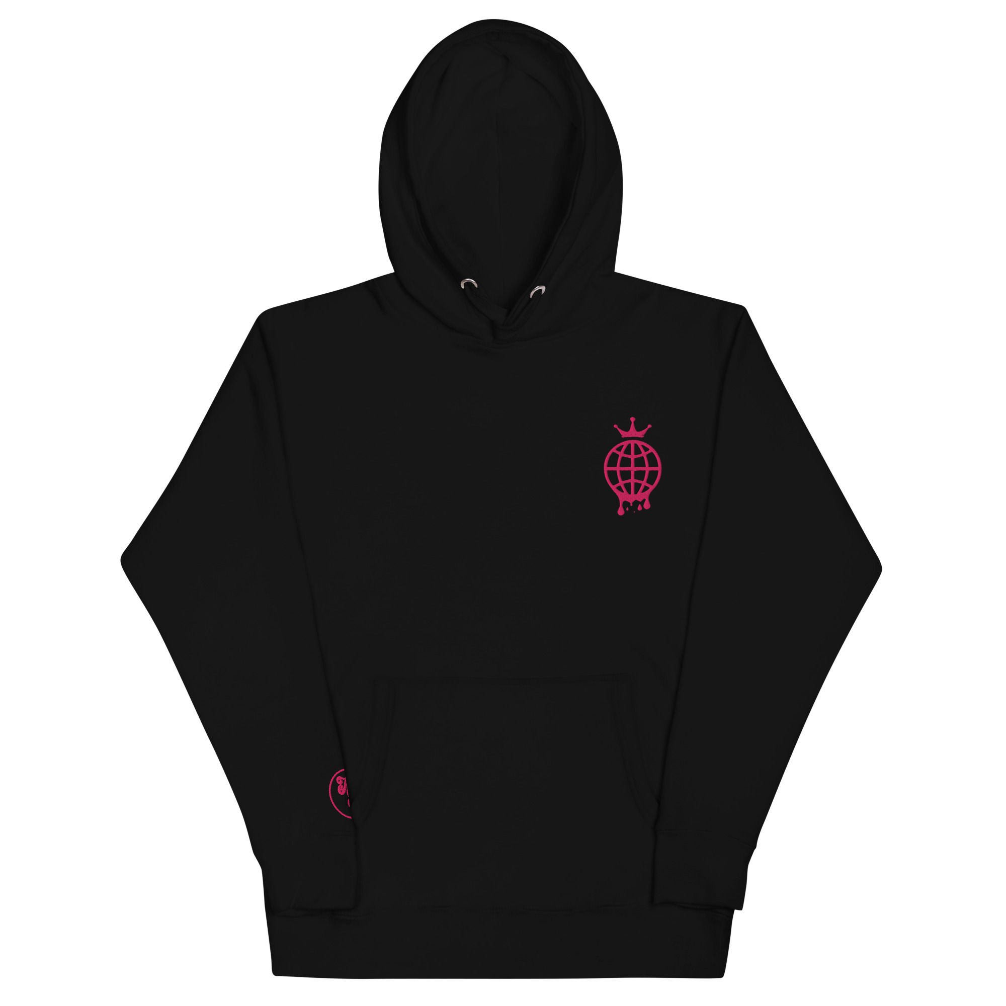 Kurupt Hoodlums "Basic Pink Logo" Unisex Hoodie