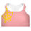 Thumbnail: Kurupt Hoodlums Pink "Big Gold Logo" Padded Sports Bra