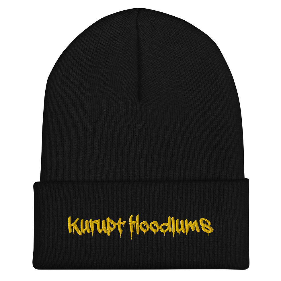 Kurupt Hoodlums Cuffed Beanie