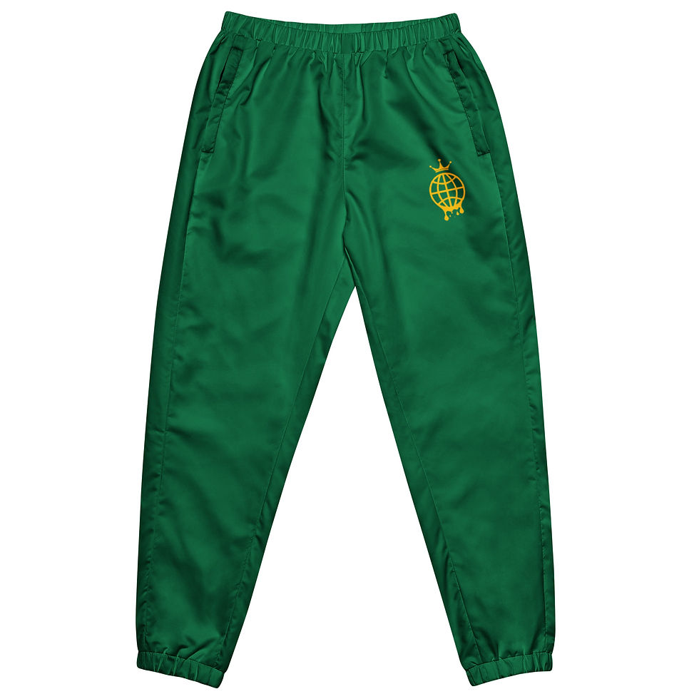 Kurupt Hoodlums Green Unisex Track Pants