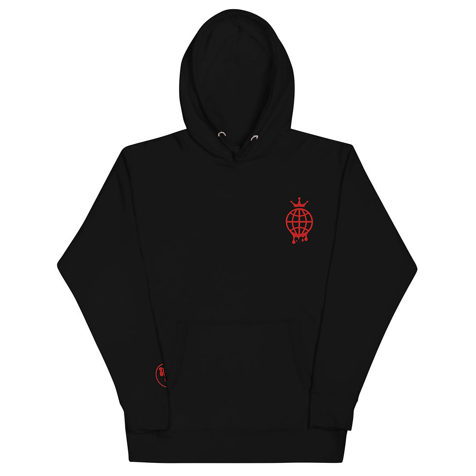 Kurupt Hoodlums "Basic Red Logo" Unisex Hoodie