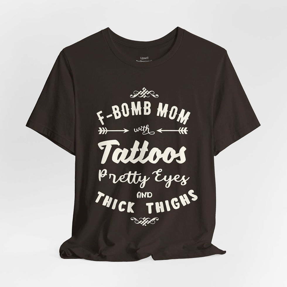 a t-shirt with text on the front inspired by mother's day