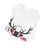 Thumbnail: A christmas inspired t-shirt with a moose wearing headphones and text that reads "It's ok to say ho ho ho"